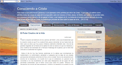 Desktop Screenshot of conociendoacristo.com